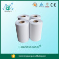 Hot selling new technology blank linerless sticker label